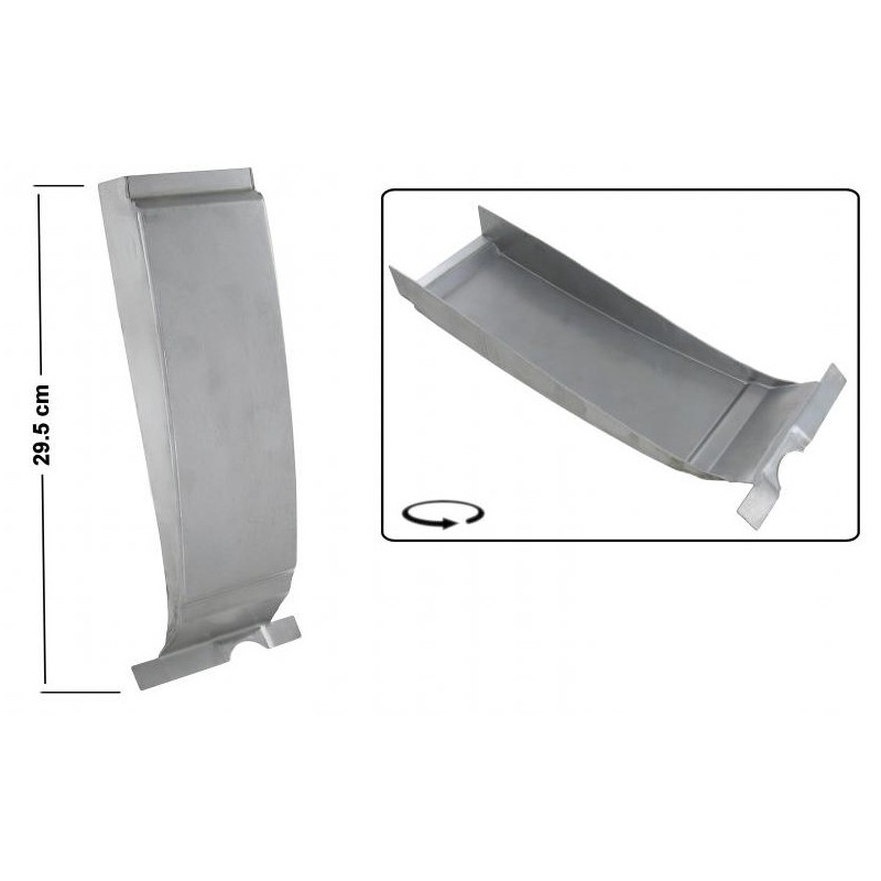 bas de montant droit 'Pilier B' de T25