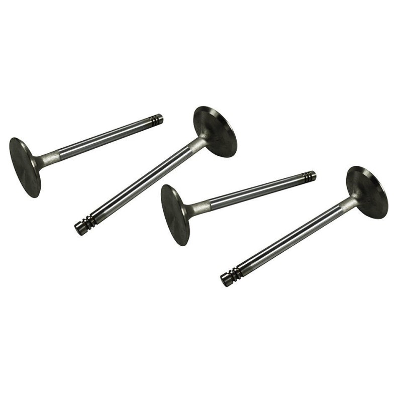 set de 4 soupapes 40mm INOX queue de 8 mm