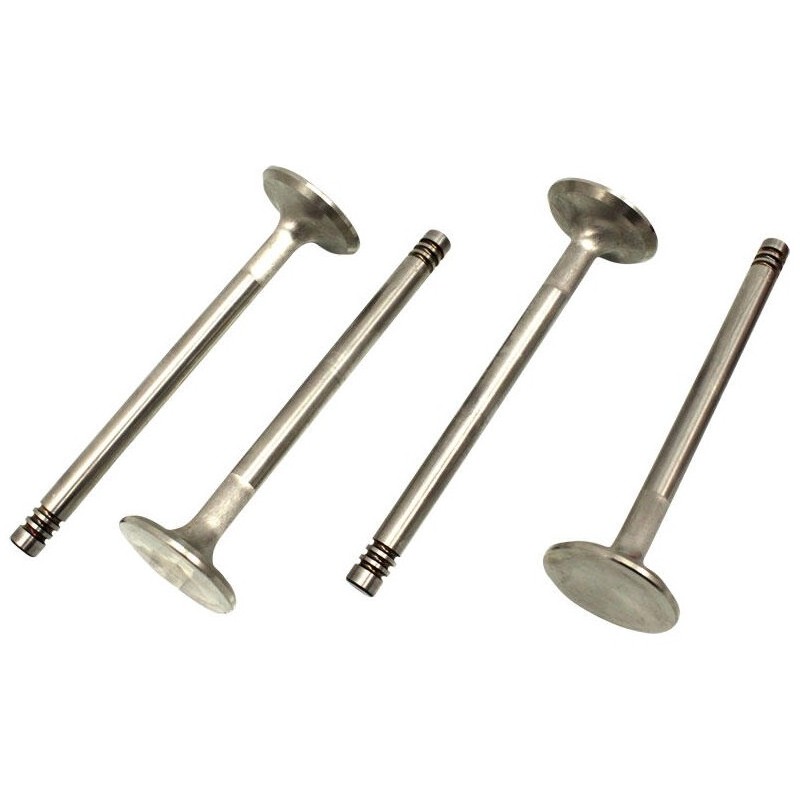 set de 4 soupapes 32mm INOX queue de 8 mm