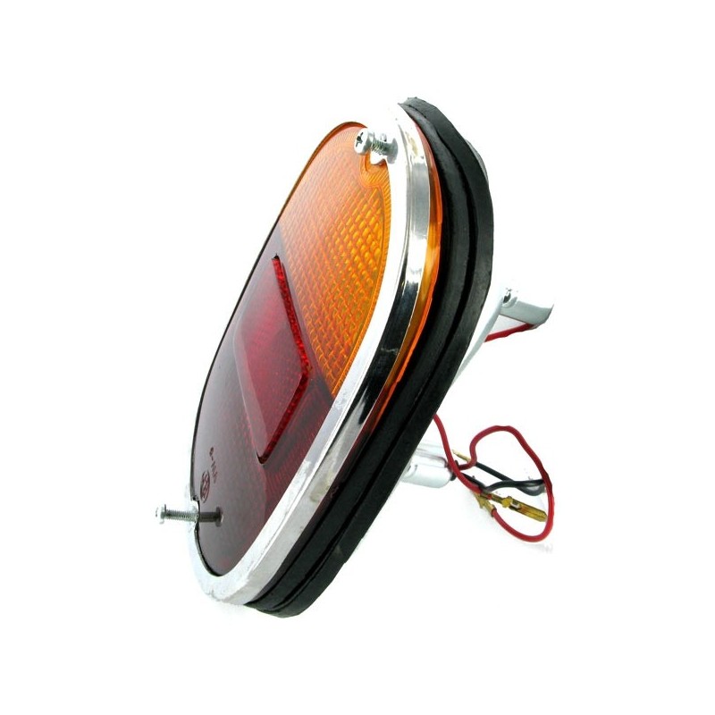 feu arrière 68-72 EUROPE complet (avec cerclage chromé)