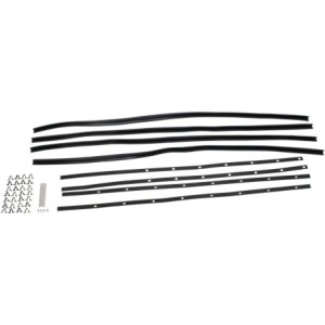 jeu de 4 lèches vitre à...