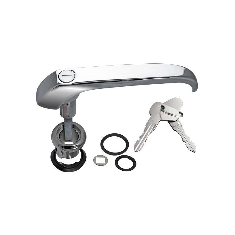 poignée de porte coulissante  68-7/72 (poignée avec clé)