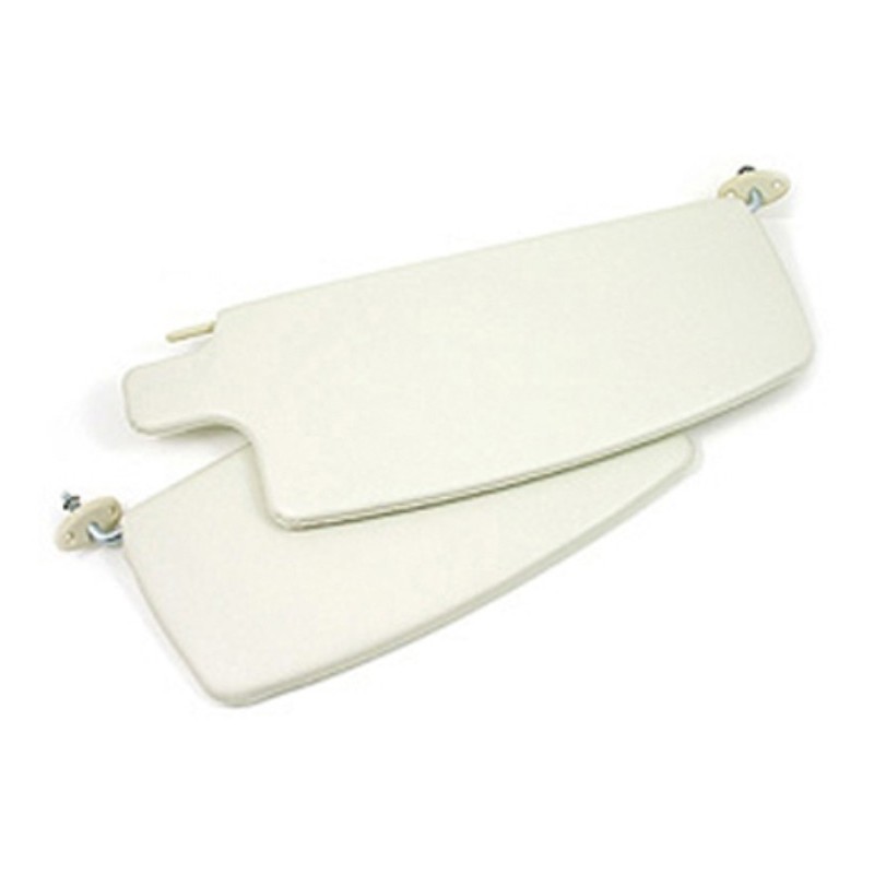 set de 2 pare-soleil TMI blanc sans miroir 1303