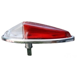 feu de position T3 transparent/rouge