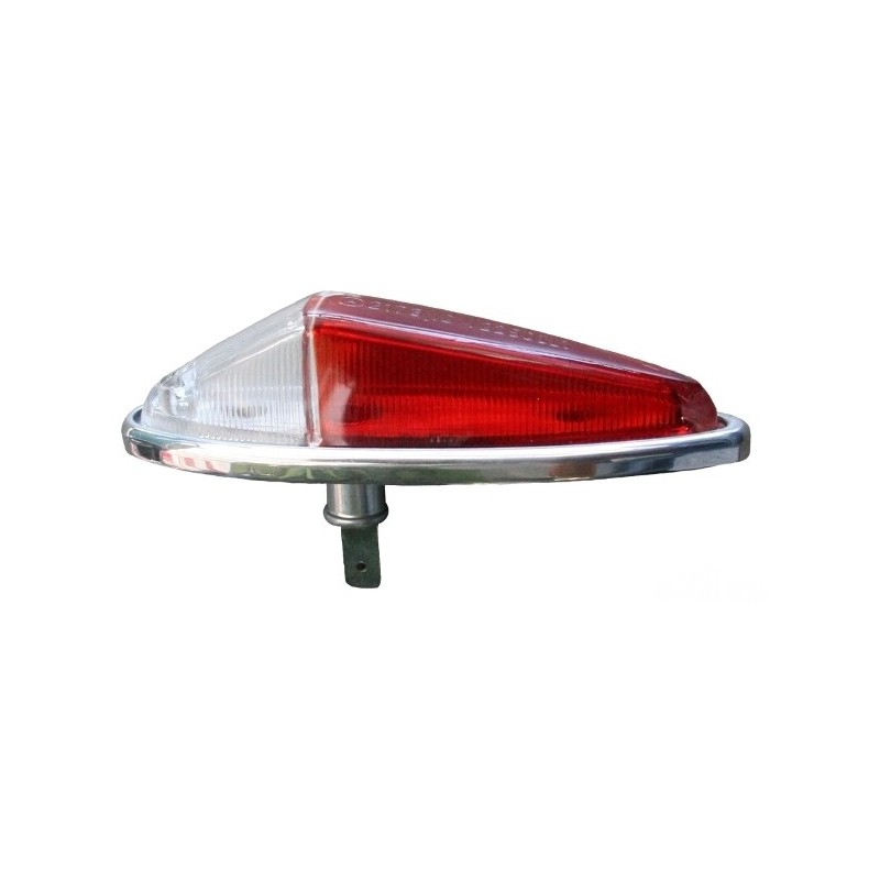 feu de position T3 transparent/rouge