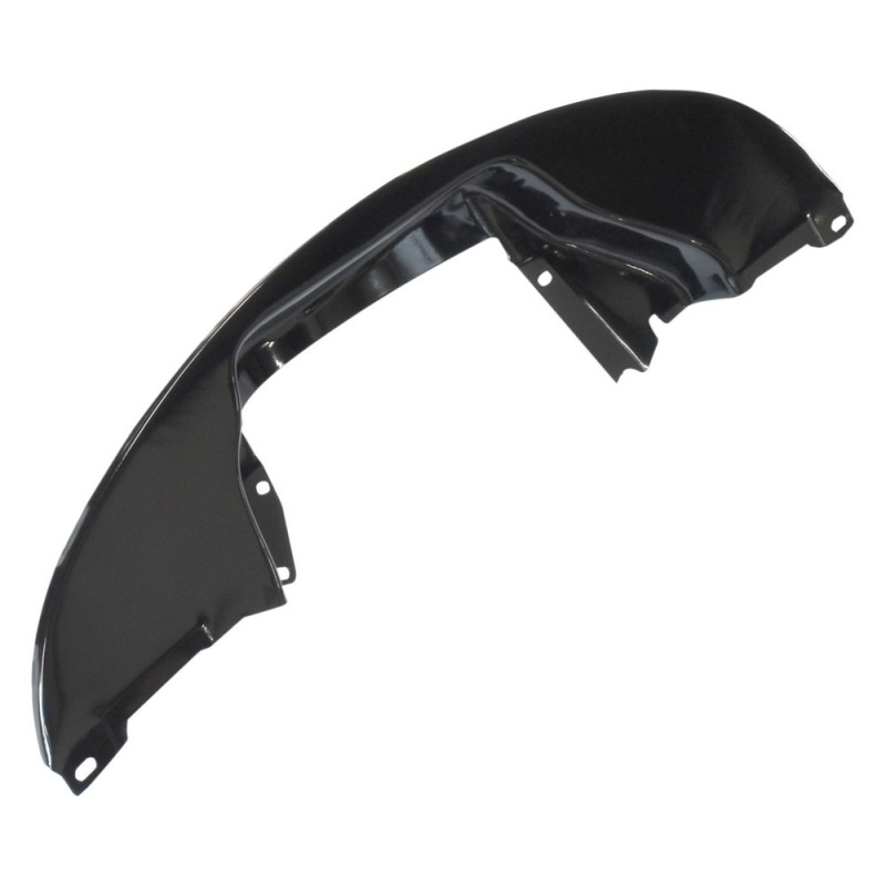 tôle arr moteur sans prise chauffage (sans découpe réchauf) peinte en époxy noir brillant