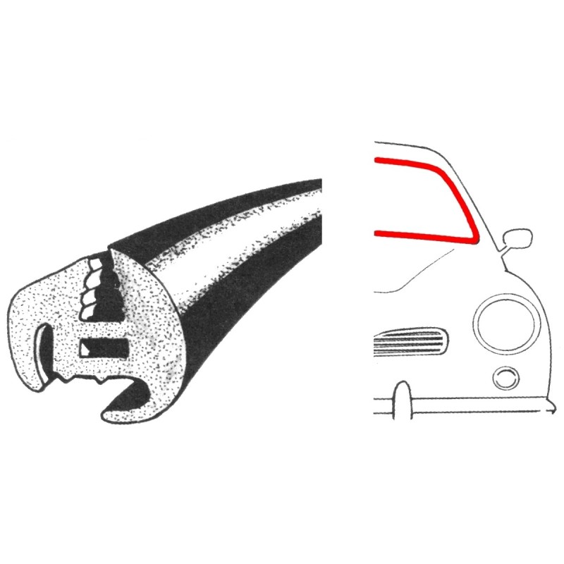 joint de pare-brise cal look 56-74 WCM
