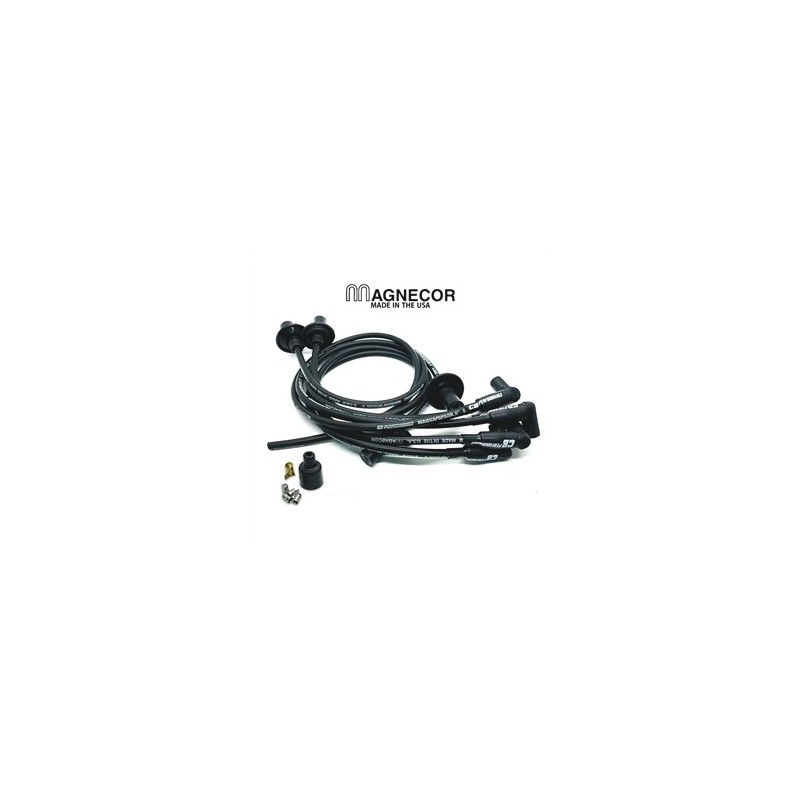 faisceau de fils de bougie MAGNECOR Electrosports 80 silicone 8mm noir
