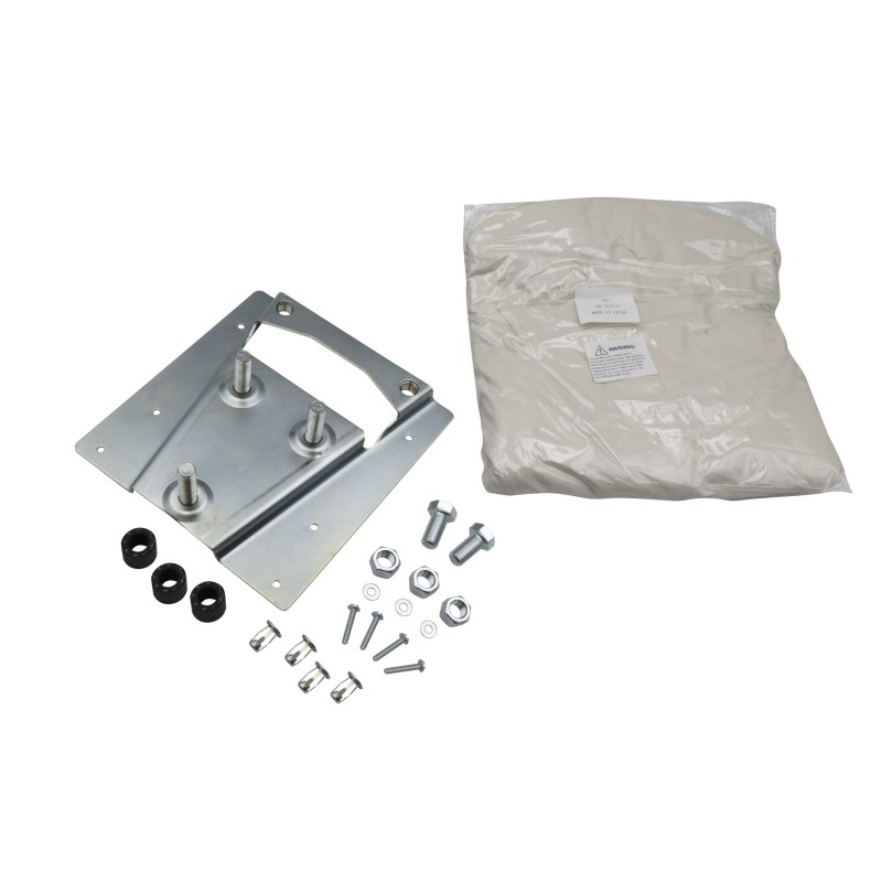 kit support + housse blanche de roue de secours