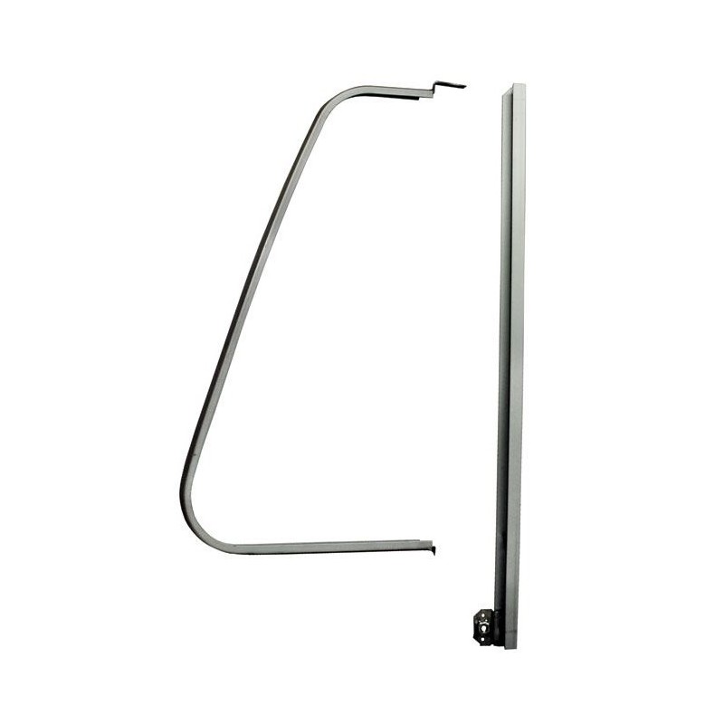 cadre en aluminium de petite vitre fixe gauche 68-