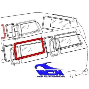 joint de vitre latérale...