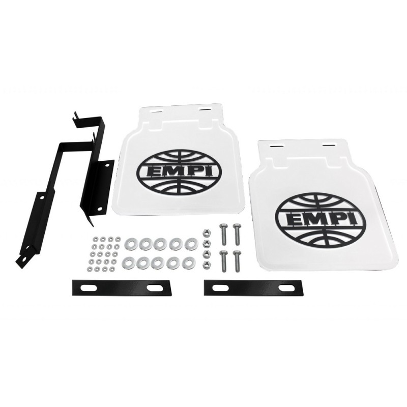 set de 2 bavettes blanches avec sigle EMPI -67