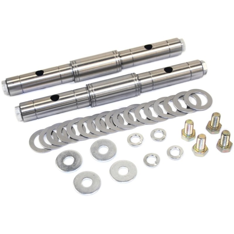 set de 2 axes de culbuteurs renforcés avec spacer central fi...