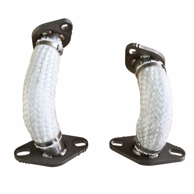 set de 2 tubulures d'échappement 32mm Vintage Speed sans  préchauffage pour T1 COX, KG