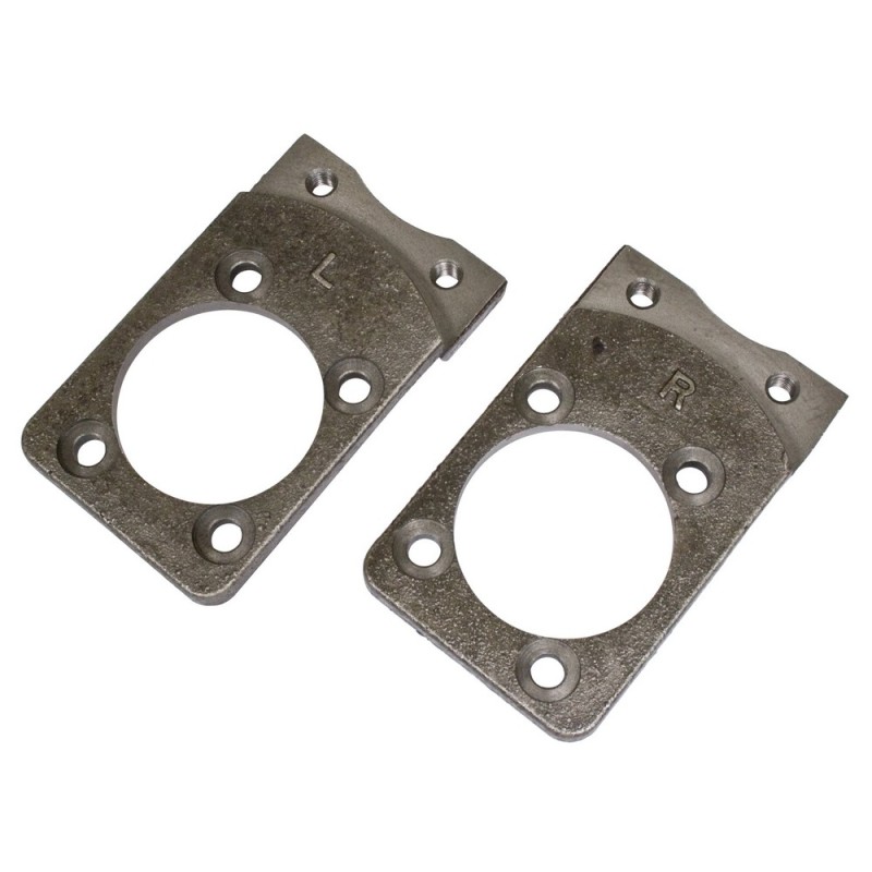 set de 2 platines support étrier 1302-1303