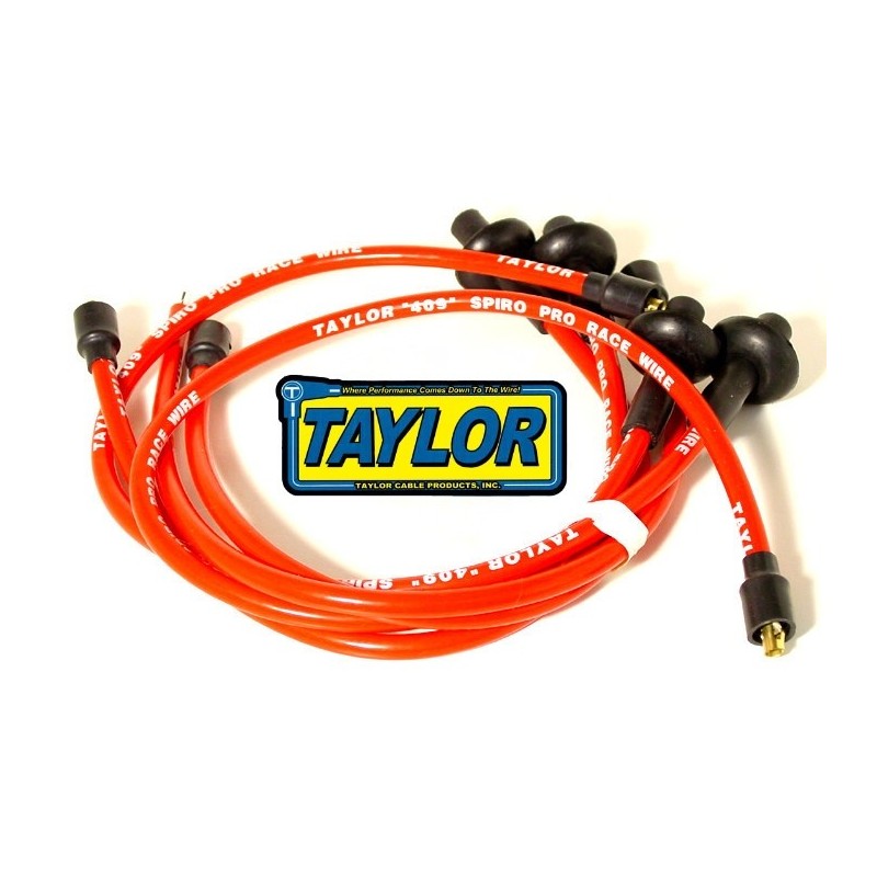 fils de bougies TAYLOR «409» PRO RACE 10,4 mm rouge