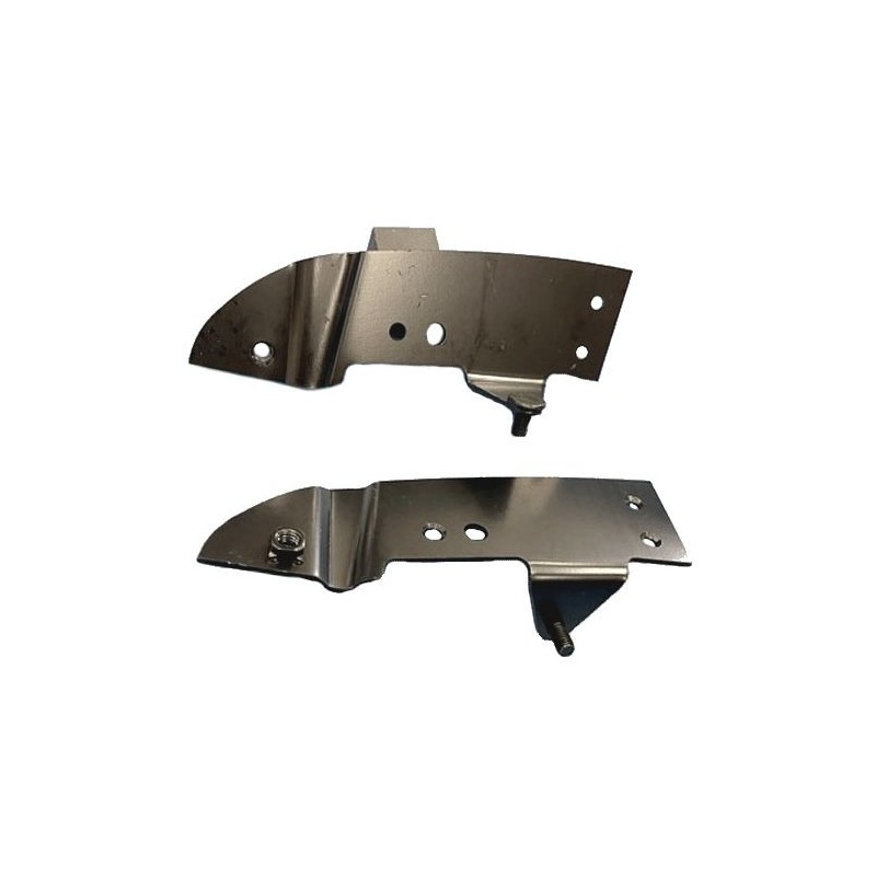 set de 2 tôles de réparation à l’avant de l’arceau de capote...