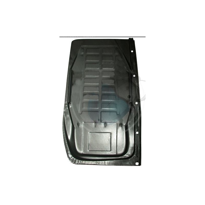 quart de plancher arrière droit 1303 8/73- (avec les rails)