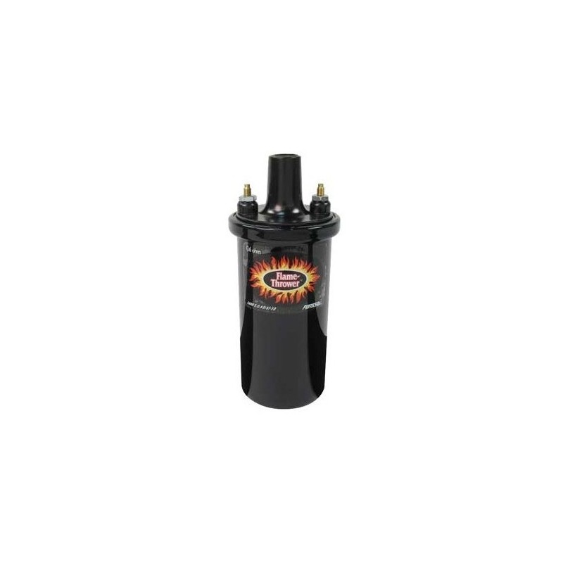bobine d'allumage PERTRONIX noire Flame Thrower 45.000 Volts (0.6 Ohms)