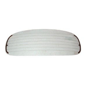 Lunette arrière claire avec...