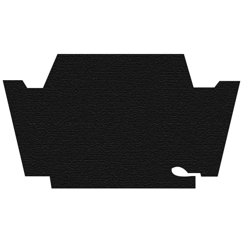 moquette de coffre avant noire 60-67 (TMI dièze 301)