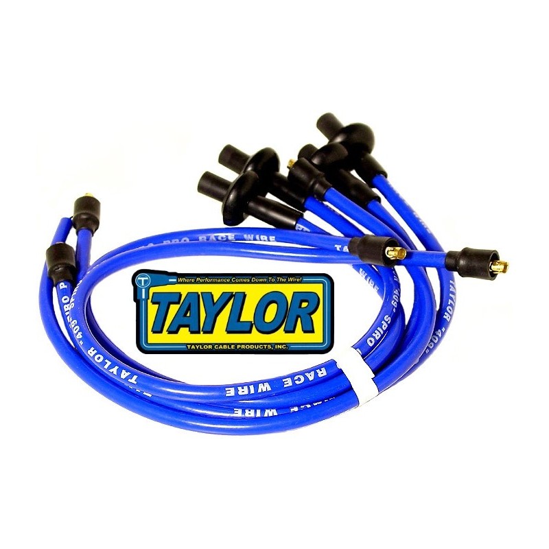 fils de bougies TAYLOR «409» PRO RACE 10,4 mm bleu