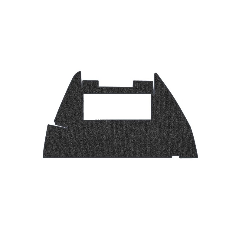 kit moquette de coffre avant noire 56-59  (TMI dièze 301)
