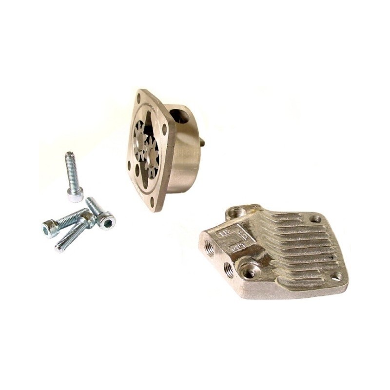 pompe à huile CB PERF aluminium avec entrée/sortie POUR ARBR...