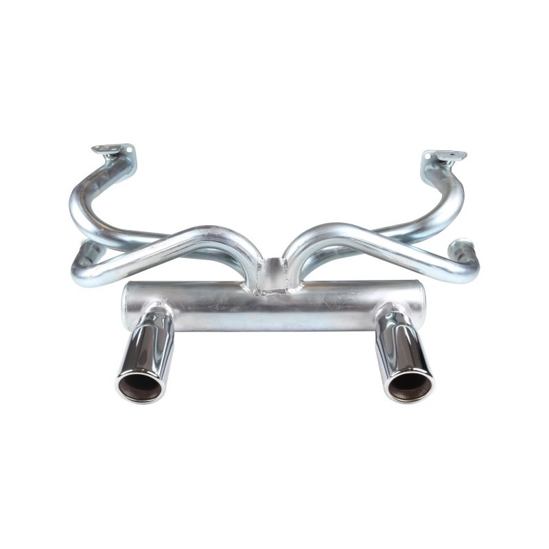 échappement Sport 13/1600cc avec 2 sorties chromées passant …