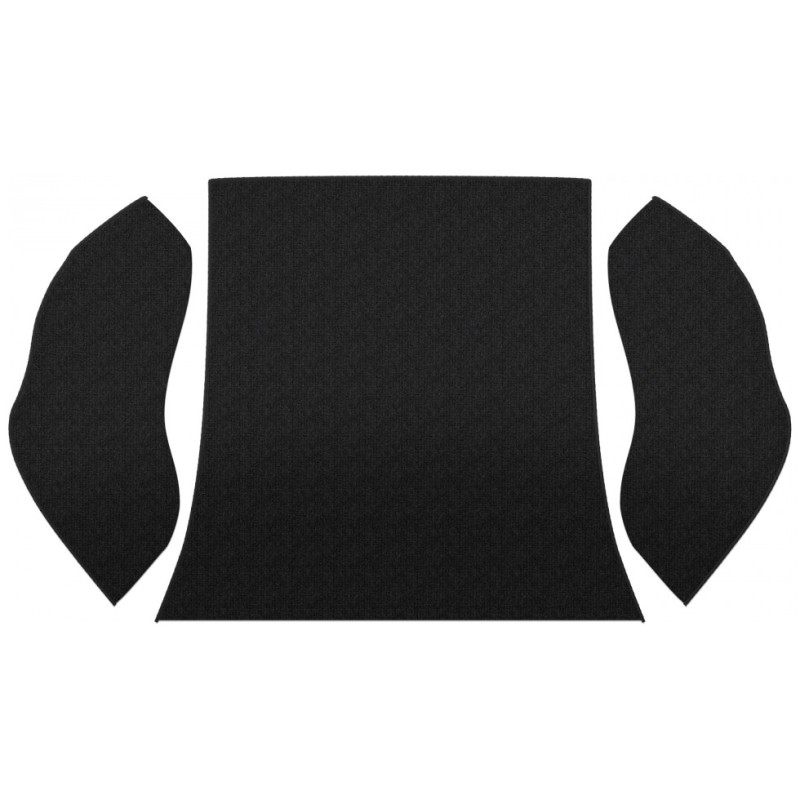 kit moquette de coffre arrière noire 58-64  (TMI dièze 301)