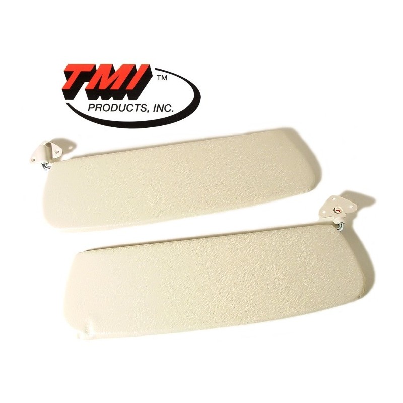 set de 2 pare-soleil blanc 52-67 (sans miroir passager)