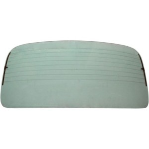 lunette arrière verte...