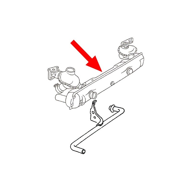 échappement 8/71-8/79 pour sortie en 1 pièce (allemand)