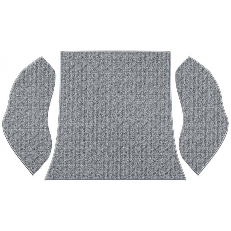 kit moquette de coffre arrière grise 58-64  (TMI dièze 407)