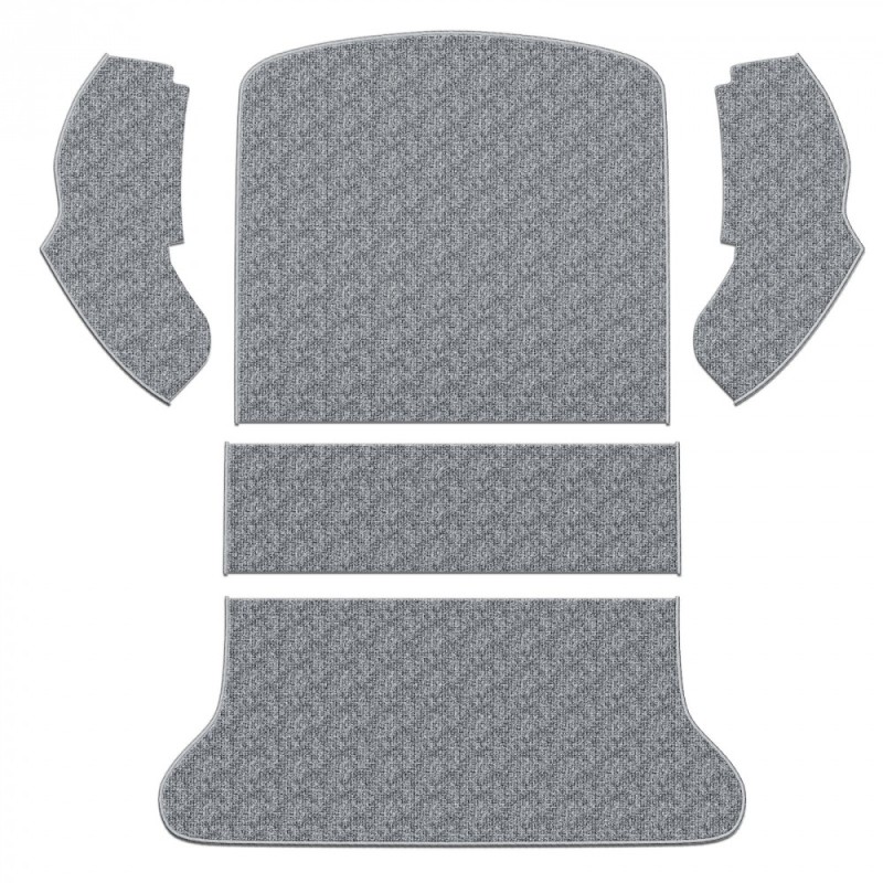 kit moquette de coffre arrière grise 65-72  (TMI dièze 407)