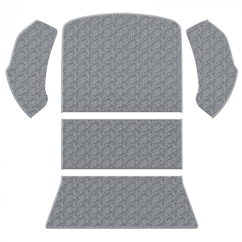 kit moquette de coffre arrière grise 73-77  (TMI dièze 407)