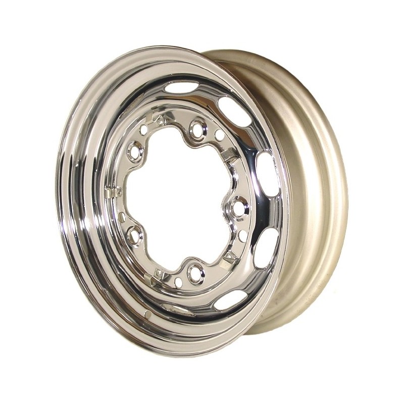 jante type 356 chromée  4,5x15'  5 x 205  (ET 25)