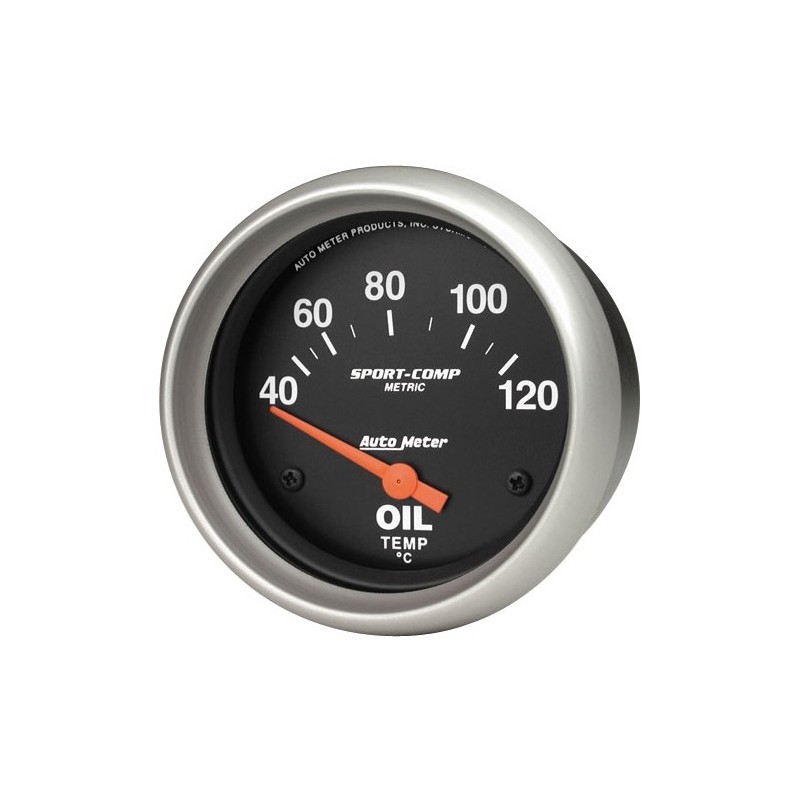 manomètre de température d'huile diam. 67Mm  40-120° gamme métrique, livré avec sonde remplace la ref 93540