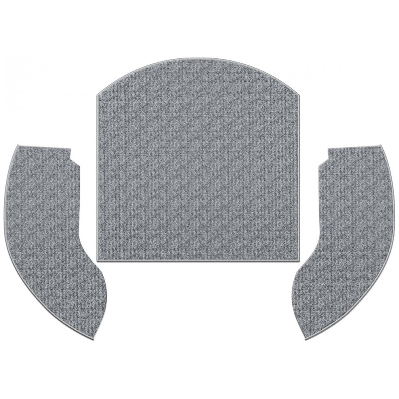 kit moquette de coffre arrière grise 56-70 (TMI dièze407)
