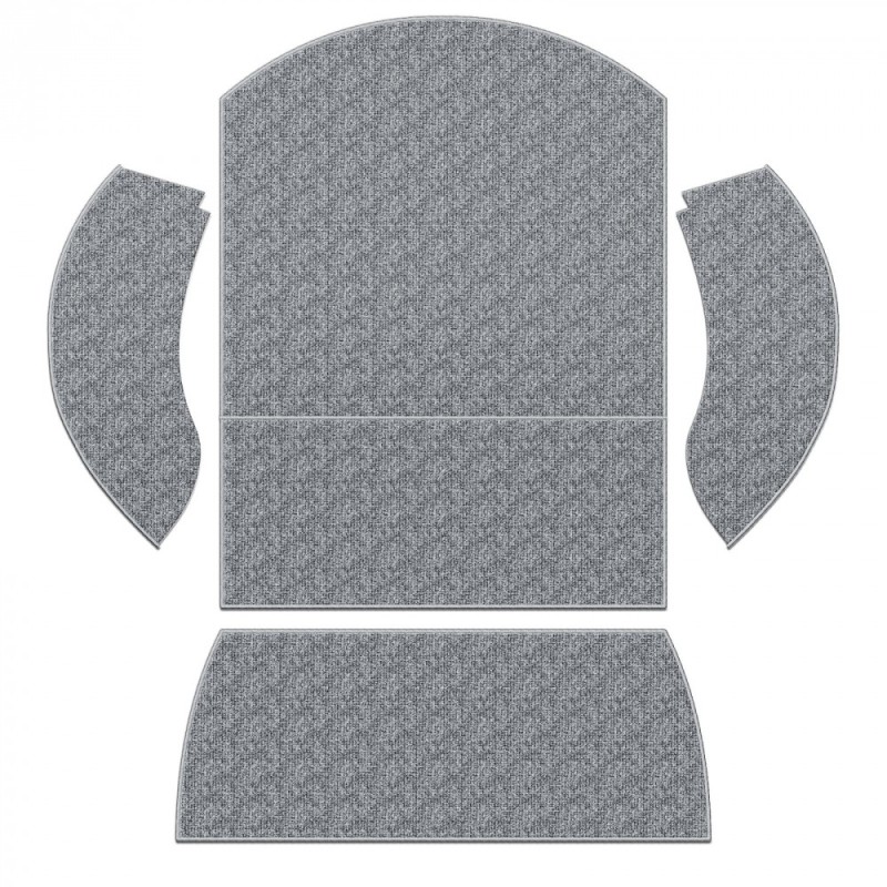 kit moquette de coffre arrière grise 73-79 (TMI dièze407)