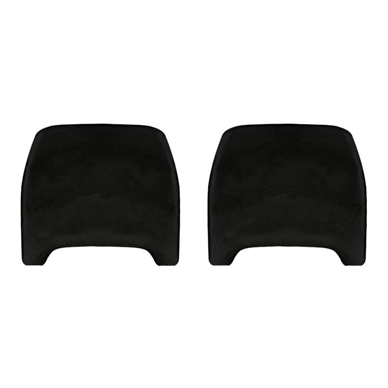 set de 2 housses d'appuis-têtes noires pour T2 77-79