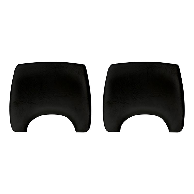 set de 2 housses d'appuis-têtes noires pour T2 74-76