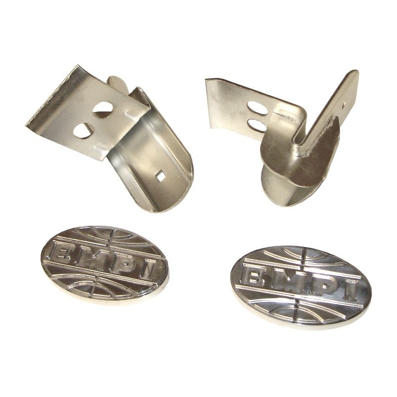 marche pied aluminium siglé EMPI