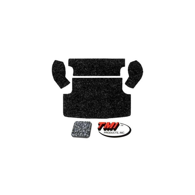 kit moquette de coffre arrière grise Notchback  61-74 (4pcs)