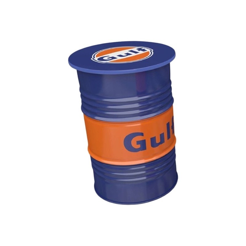 plateau bleu GULF supérieur pour fût métal de 200L