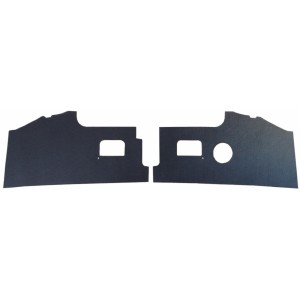 set de 2 panneaux NOIR...