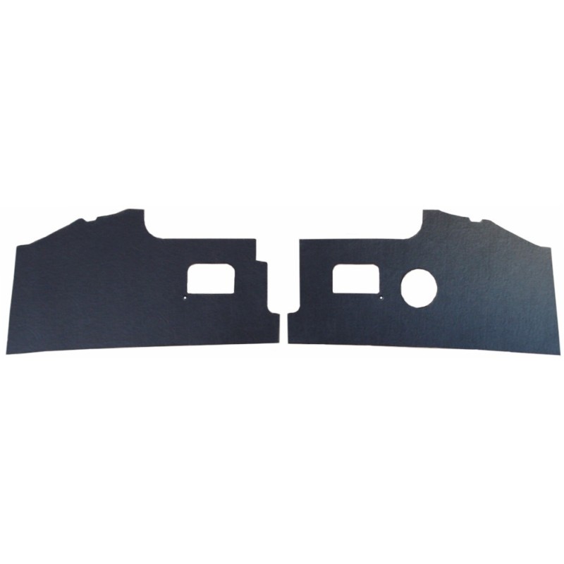 set de 2 panneaux NOIR devant le pédalier 71-79