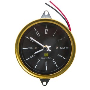 horloge de tableau de bord fond noir pour T2 76-79 (adaptable sur T2 68-75)