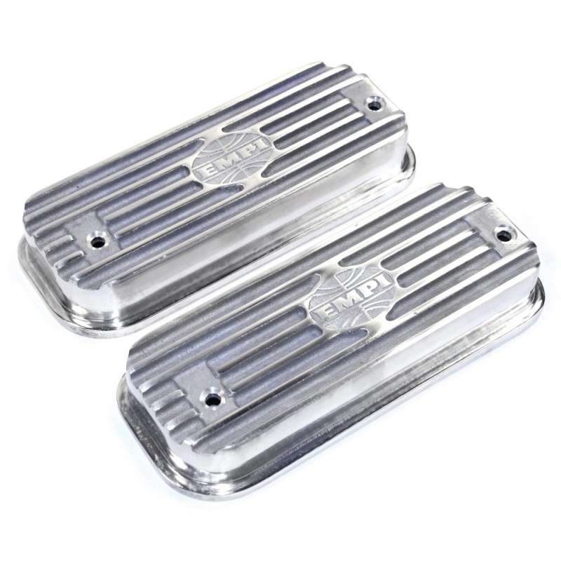 set de 2 caches-culbuteurs alu siglés EMPI (vendus avec join...