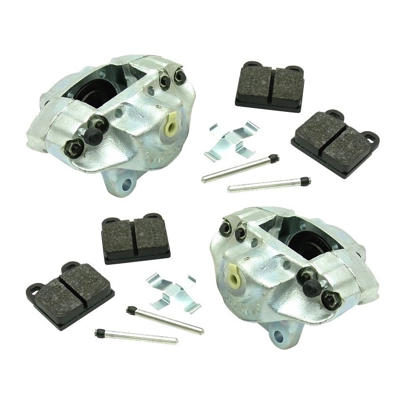 paire d'étriers de frein avant gauche et droit (vendu avec plaquettes) Qualité Europe